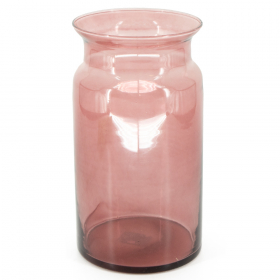 Glasvase Michelle XL (29,5x15cm) altrosa