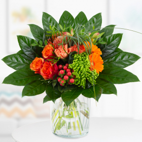 Blumenstrauß Glücksmoment
