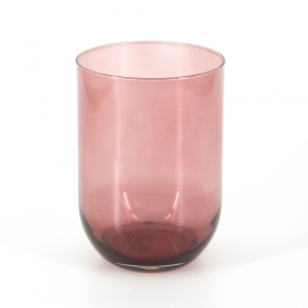 Glasvase Emilia (20x14cm) altrosa