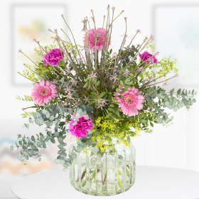 Blumenstrauß Rosa Blütenwolke