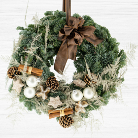 Weihnachtskranz Feliz Navidad