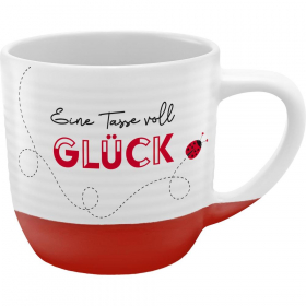 Gruss & Co Tasse "Eine Tasse voll Glück"