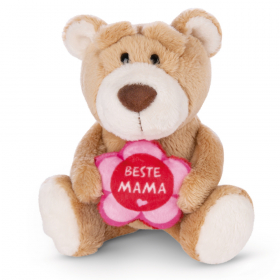 Nici Kuscheltier Bär "Beste Mama" hellbraun (15cm)