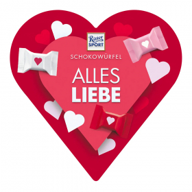 Ritter Sport Schokowürfel Herz Alles Liebe (119g)