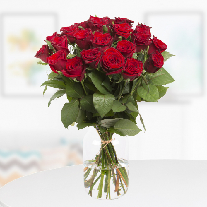 Rosenstrauß aus 20 PremiumRosen (50cm)
