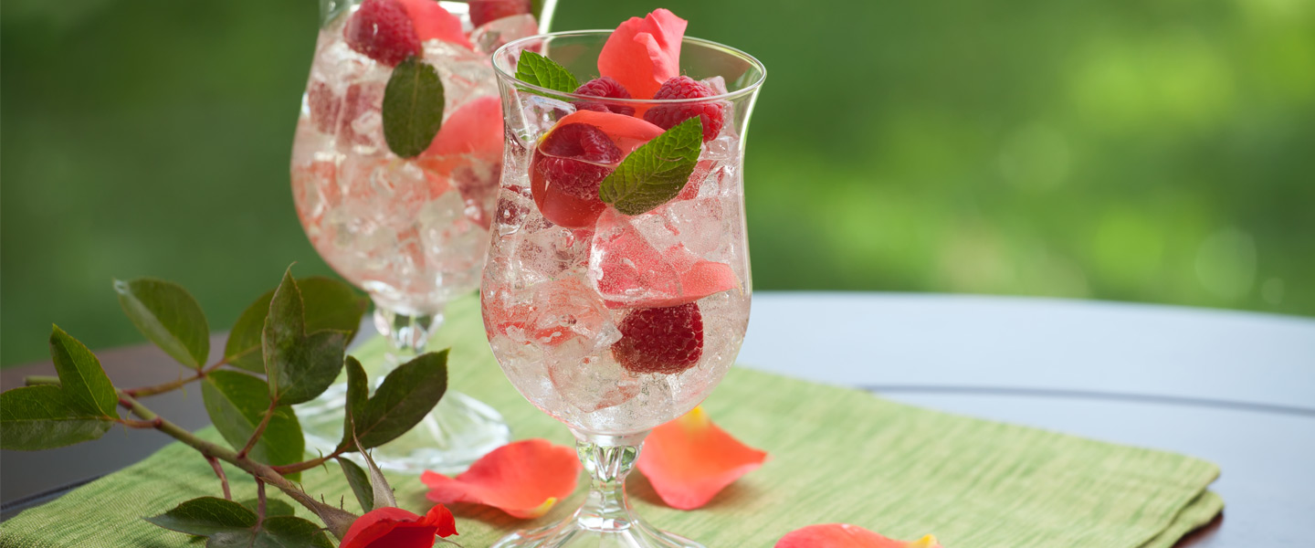 Drei Rezepte für sommerliche Cocktails mit Blumen