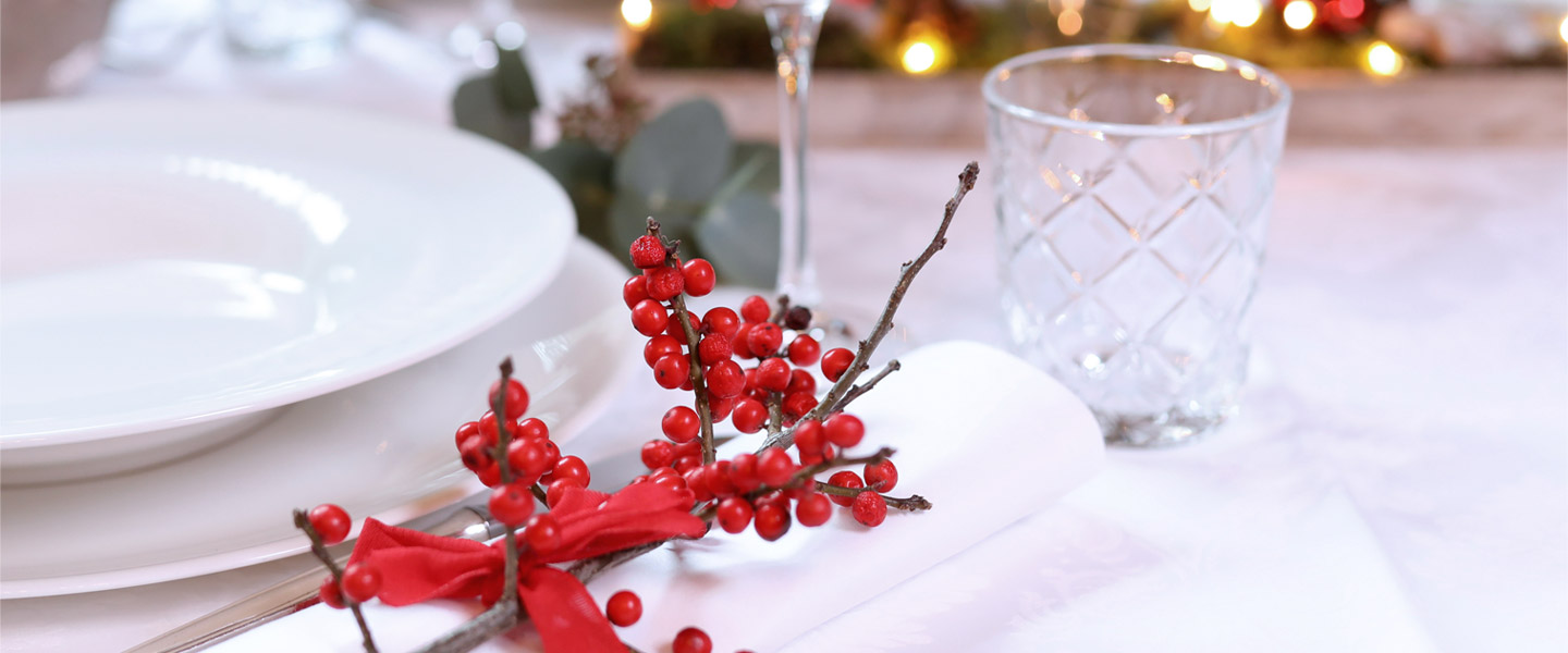Weihnachtliche Tischdeko - wie schmücke ich zu Weihnachten?