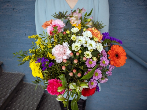 Vatertagsgruß mit Blumen verschicken