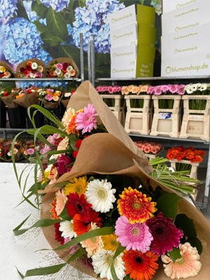 Blumenstrauß Bunte Gerbera