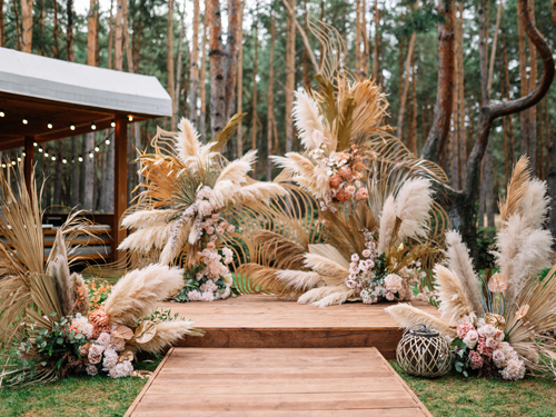 Boho Hochzeit Deko