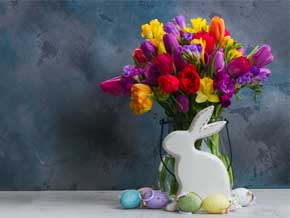 5 Deko-Ideen, wie Du deine Blumen zu Ostern in Szene setzt