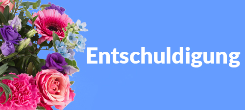 Versende Blumen als Entschuldigungsgeschenk