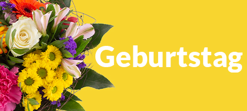 Blumen zum Geburtstag verschicken