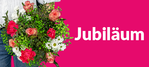 Blumen zum Jubiläum verschicken