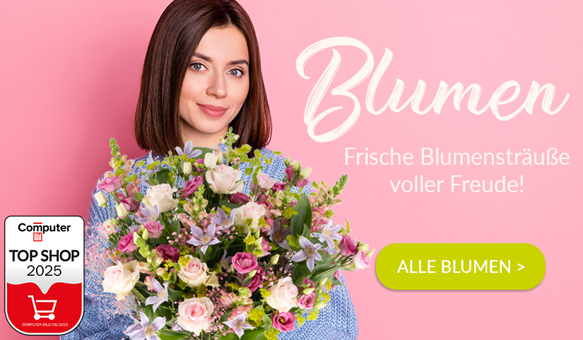 Blumenstrauß verschicken und Freude verschenken