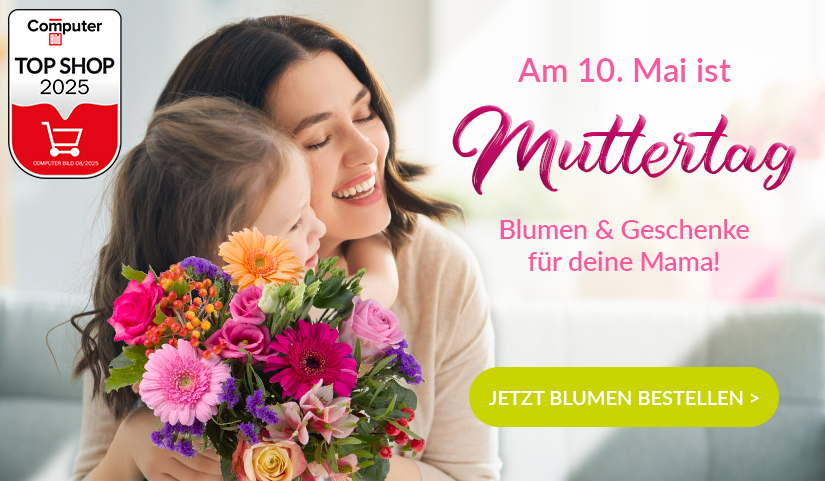 Blumen zum Muttertag verschicken