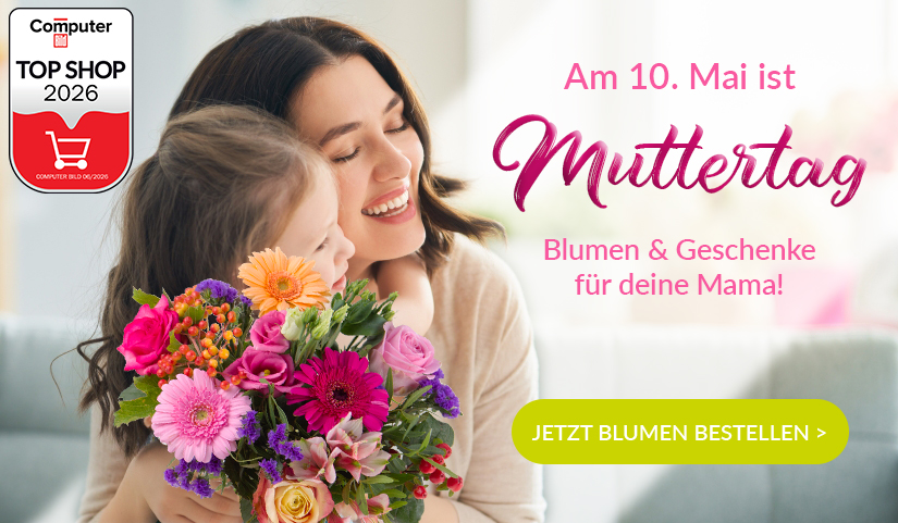 Blumen zum Muttertag verschicken