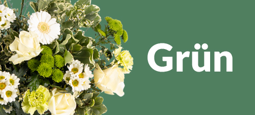 Grüner Blumenstrauß