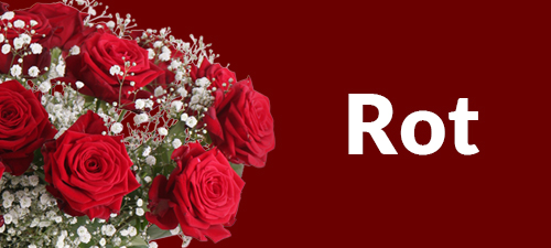 Roter Blumenstrauß