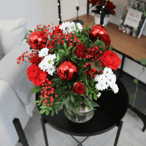 Weihnachtsblumenstrauß